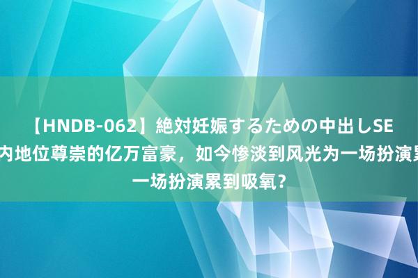 【HNDB-062】絶対妊娠するための中出しSEX！！ 圈内地位尊崇的亿万富豪，如今惨淡到风光为一场扮演累到吸氧？